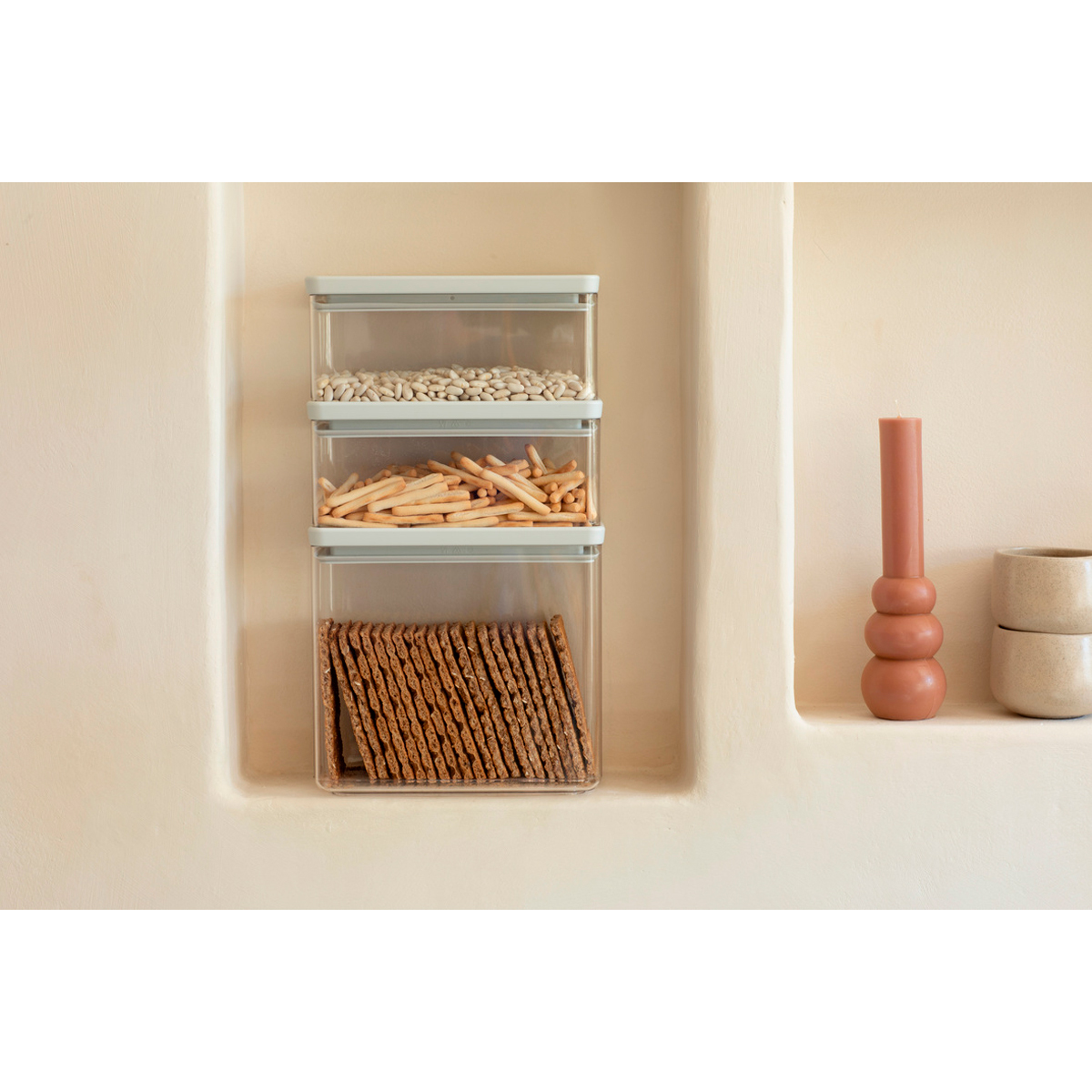 Модульный контейнер Tasty+ (1,5 л), Светло-серый, арт. 230608 - фото 4