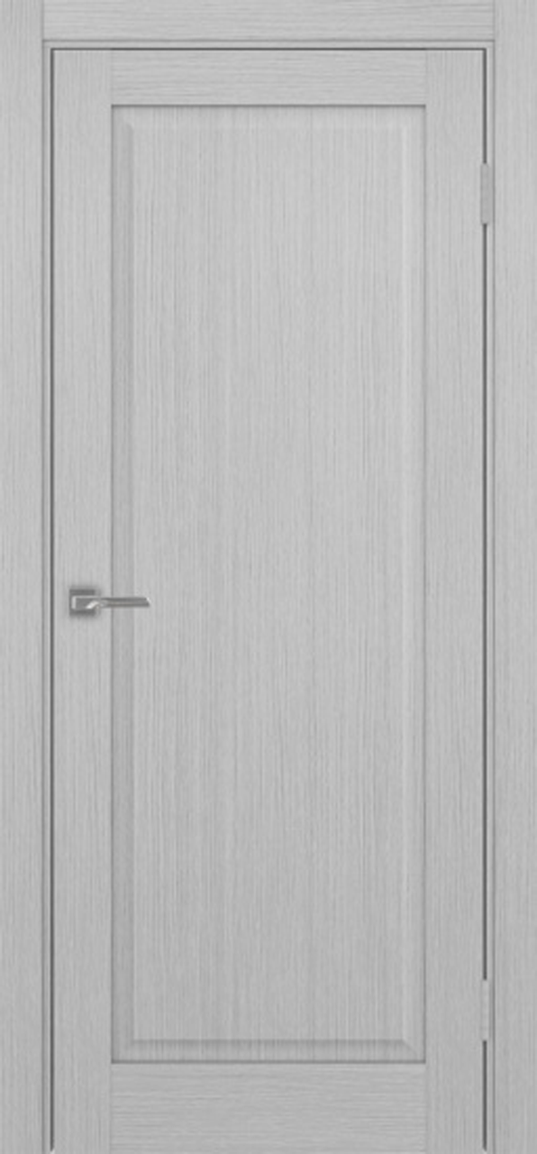 Дверь межкомнатная Оптима Порте Тоскана 601.1 ОФ3, цвет серый дуб, экошпон, глухая