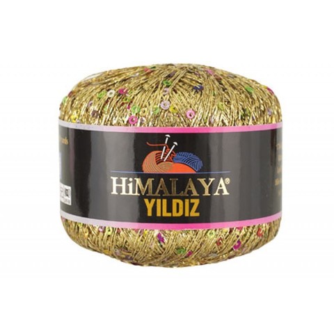 Yildiz HIMALAYA (76% люрекс, 24% пайетки, 25гр/393м)