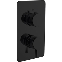 Boheme 135-2-B Смеситель встроенный с миксером 2-х проходной CELL BLACK фото