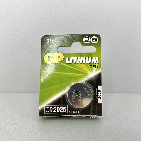 Батарейка GP CR2025 3V Lithium