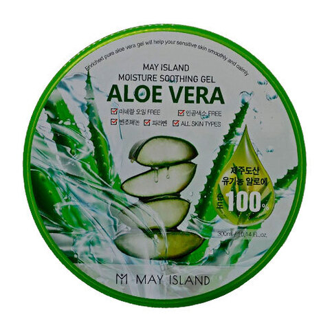 May Island Aloe Vera Purity 100% Soothing Gel - Гель для лица и тела с экстрактом алоэ