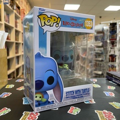 Funko POP! Disney. Lilo & Stitch: Stitch with Turtle (1353)