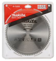 Пильный диск для дерева Makita 305х30х2.8/2x80T D-72322