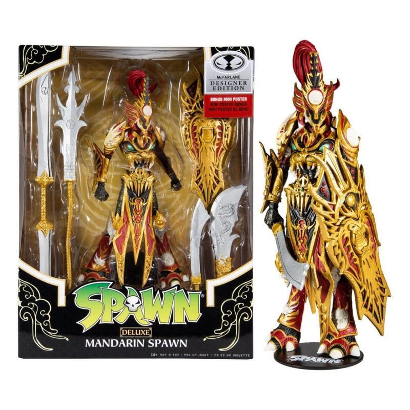 Spawn Mandarin Spawn Deluxe – Action Figure McFarlane Designer Edition 7 Pollici (17,7cm) - 2