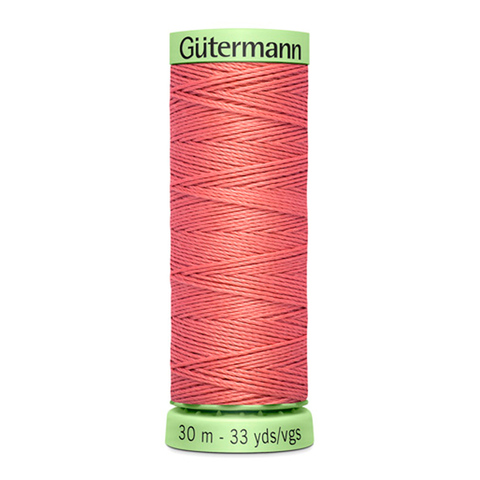Нить Top Stitch 30/30 м для декоративной отстрочки, Gutermann, 080 перламутрово-розовый