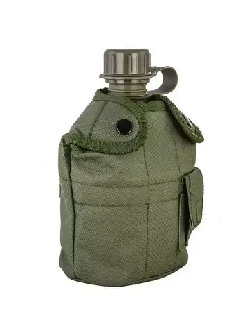 Фляга US 1л. с котелком (olive)