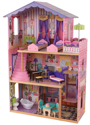 KidKraft Особняк мечты - кукольный домик с мебелью для Барби 65082_KE