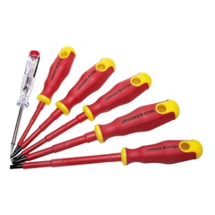 STAYER Electro, 6 предм., набор диэлектрических отверток, Professional (25145-H6)