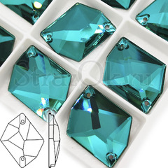 Узнайте где купить стразы пришивные Cosmic Dark Aquamarine