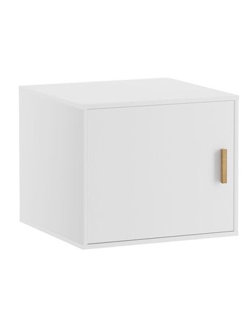 Dipriz Антресоль на шкаф Моби, 1 дверь, 60х58х50 см, с ручкой из массива дуба