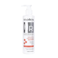 Solomeya Hair Rescue Argan Oil Hair Repair Shampoo восстанавливающий шампунь для поврежденных волос с аргановым маслом