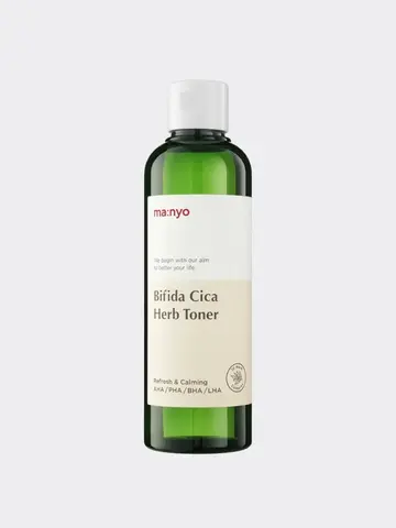 BIFIDA CICA HERB TONER Успокаивающий тонер для чувствительной кожи 210 мл