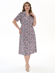 4536 Халат на пуговицах