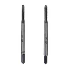 Метчик М 2,0х0,4 (Комплект 2шт, левый) CSN223010 115CrV3 6h(2N) 34мм a=2,0 Bucovice(CzTool) 120020