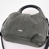 Сумка Саломея 357 македония оливковый + черный хит продаж