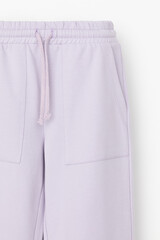 брюки  для девочки  КР 400786-1/лепесток орхидеи к535