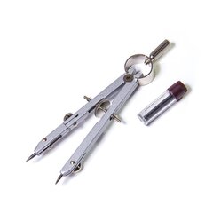 
          Готовальня Alingar, 2 предмета, металлический циркуль, грифель, пластиковый футляр