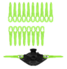 Ножи полимерные 20 шт. с диском для двухсторонней установки для триммера Greenworks (AST3000A1)