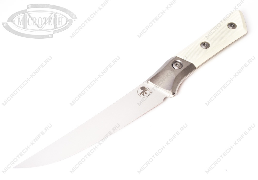 Нож Microtech Kitchen Boning Bolster G-10 3100B-10IV Ivory