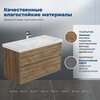 Aquanet 365918 Тумба с раковиной Nova Lite 2.0 110 2 ящ. цв. дуб рустикальный (365918)