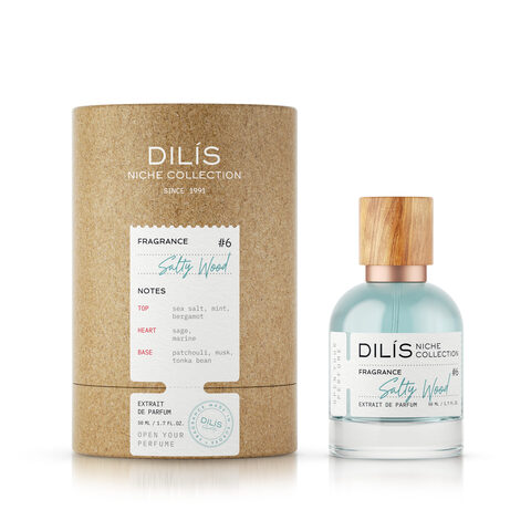 Dilis NICHE COLLECTION Духи д/жен  #6 SALTY WOOD ('Jo Malone – Wood Sage&Sea Salt) (746) 50мл
