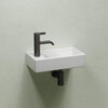 Ceramica Nova Element CN6051RMW Умывальник подвесной прямоугольный (чаша справа, отверстие под смеситель слева), 41.7x21.7, цвет: белый