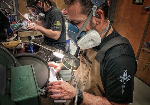 Заточка ножа 