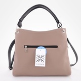 Сумка Саломея 264 норвежский тауп + черный