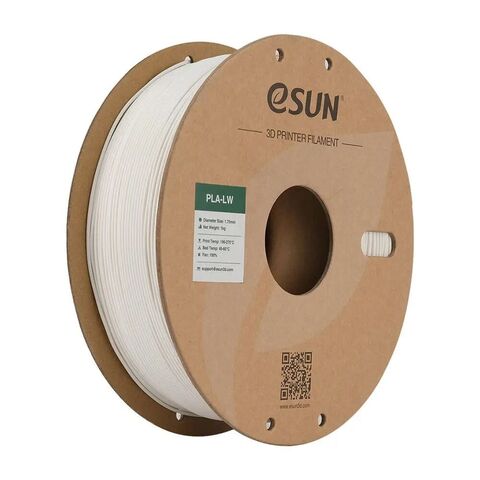 Пластик для 3D-печати eSUN PLA-LW, 1.75 мм, 1 кг, белый, PLA-LW175W1P1