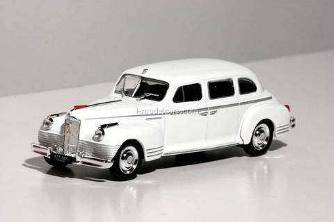 ZIS-110 white 1:43 DeAgostini Kultowe Auta PRL-u #113