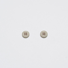 Пуговицы/пластик на прокол/Г73111 4пр серый 38