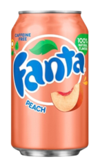 Газированный напиток Fanta со вкусом персика (355 мл)