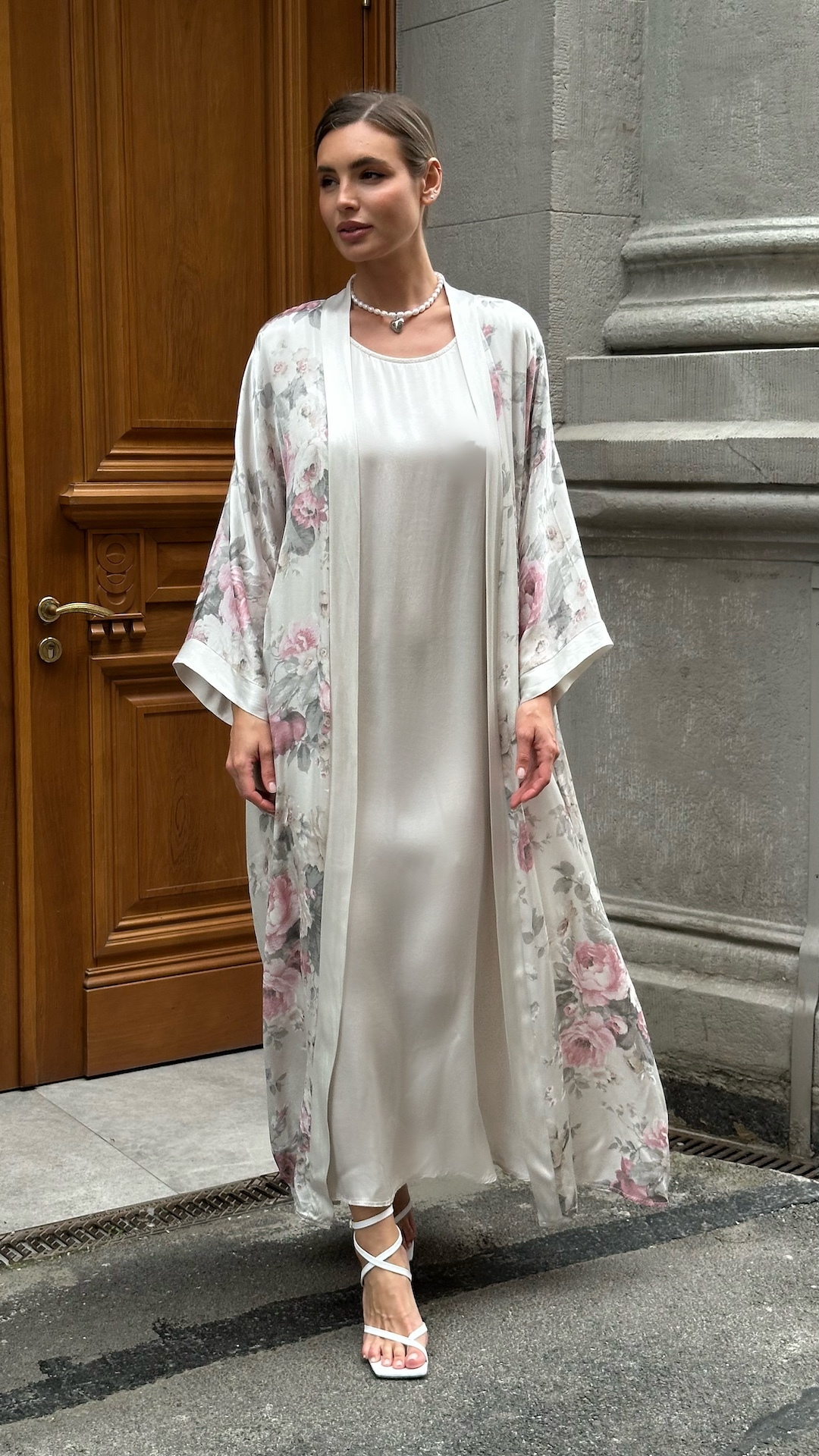 Платье oversize из вискозы