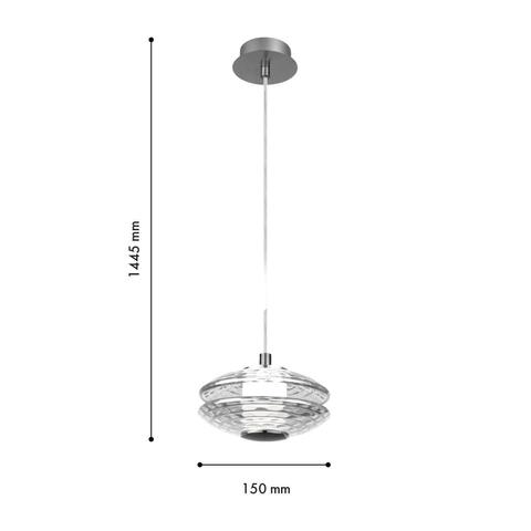 Подвесной светодиодный светильник Favourite Claros 4643-1P