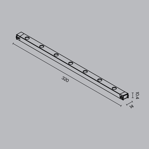 Трековый светильник Maytoni Points TR174-1-12WTW-M-B