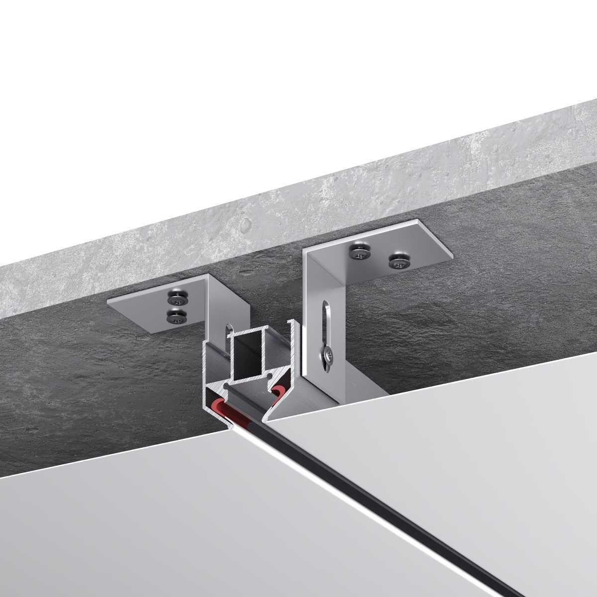 Профиль для шинопровода под натяжной потолок 2000 мм ST Luce SUPER5 ST066.129.00