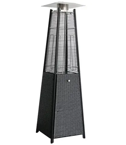 Уличный газовый обогреватель WWT 13I ROTANG Black mini + Чехол