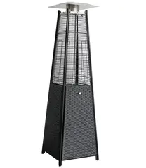 Уличный газовый обогреватель WWT 13I ROTANG Black mini + Чехол