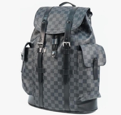 Рюкзак Louis Vuitton Christopher МM серый