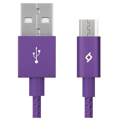 Кабель TTEC AlumiCable Micro USB Charge/Data Cable, 120см, фиолетовый