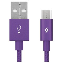 Кабель TTEC AlumiCable Micro USB Charge/Data Cable, 120см, фиолетовый