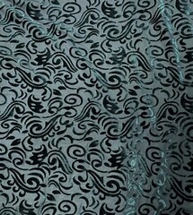 Панбархат стрейч, 90 гр/м2, ПЭ - 95%, Эластан - 5%, ш. 150 см, изумрудный, под заказ