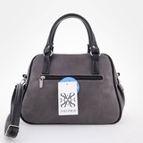 Сумка Саломея 950 мульти итальянский серо-черный