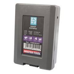 Набор бор-фрез твердосплавных 10шт HM S=6мм H-Tools 116003ROHT