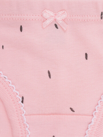 набор трусы/ уп  для девочки  К 1978-3уп/бежево-розовый,штрихи