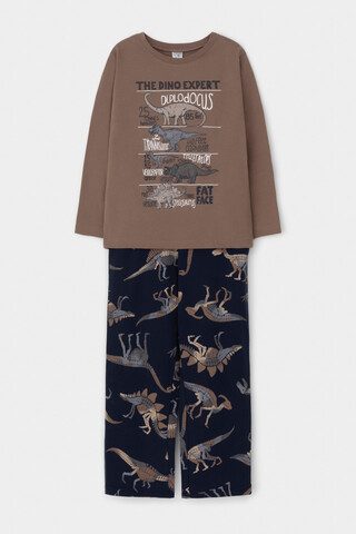 пижама  для мальчика  К 1600/сосновая кора,на раскопках