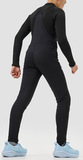 Детские лыжные разминочные брюки с высокой спинкой Nordski Jr. Active 2.0 Black