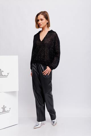 Nude Брюки из эко-кожи