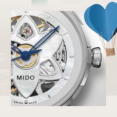 Часы женские Mido M043.236.11.101.00 Rainflower Blossom